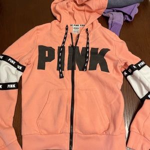 VS Pink Salmon Jacket - like new